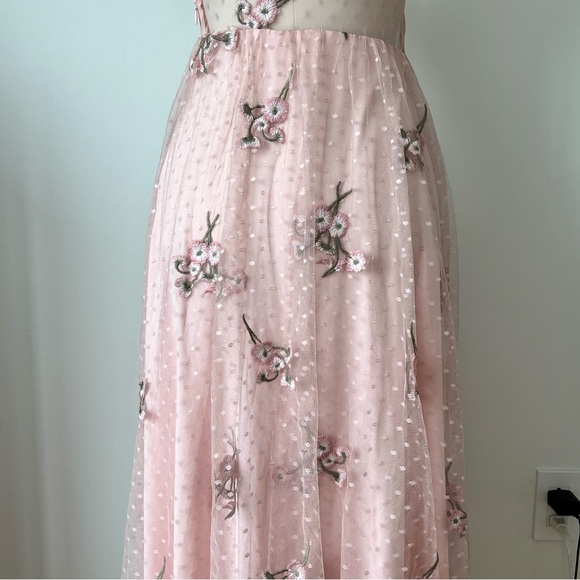 Majorelle Rina Embroidered Princess Pink Dress size XS - Picture 9 of 14